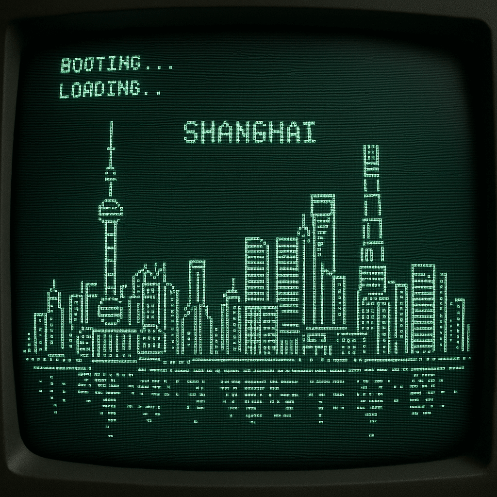 AI image prompt – Retro CRT Computer Boot Screen output image