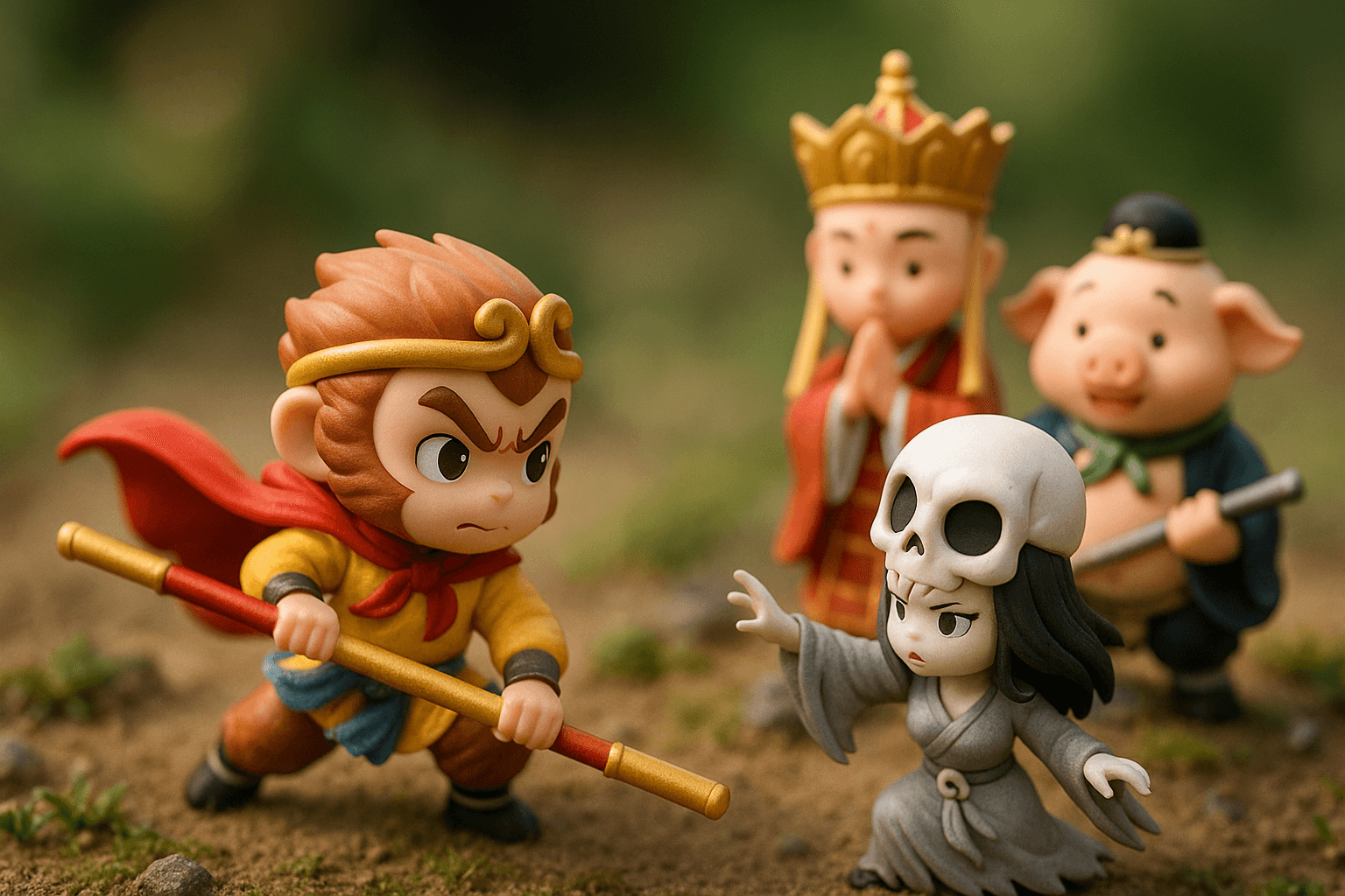 AI image prompt – Miniature Three-dimensional Scene Presentation output image
