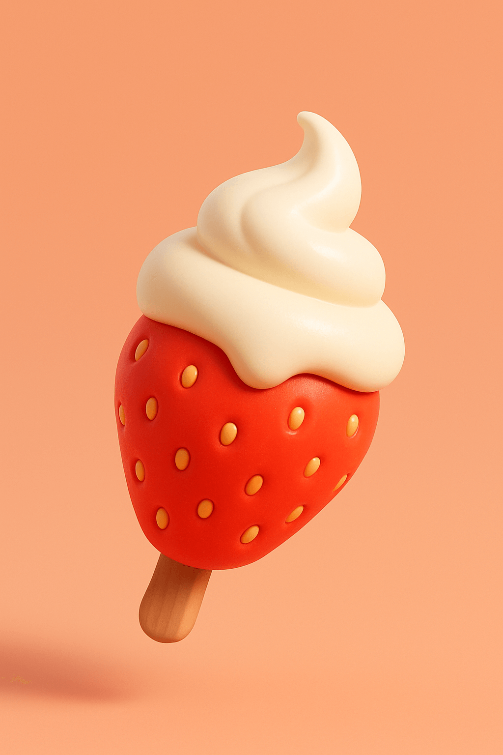AI image prompt – Emoji Cream Popsicle output image