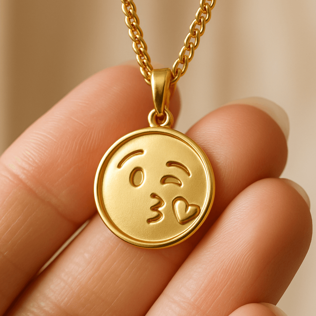 AI image prompt – Gold Pendant Necklace output image