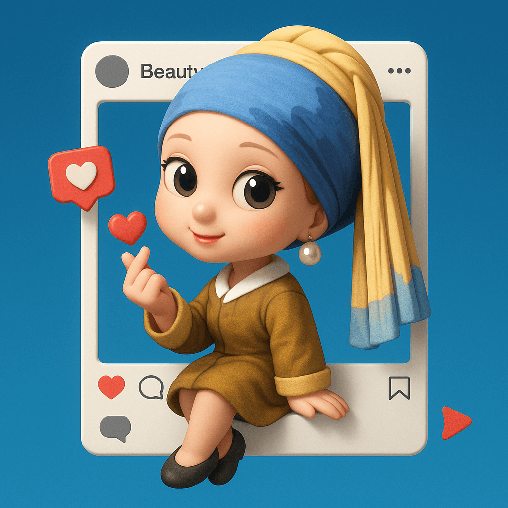 AI image prompt – Social Media Frame Integration output image