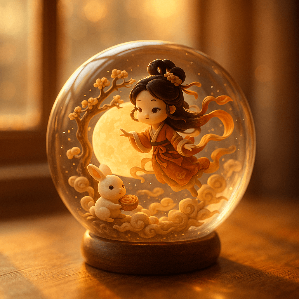 AI image prompt – Story Scene in Crystal Ball output image
