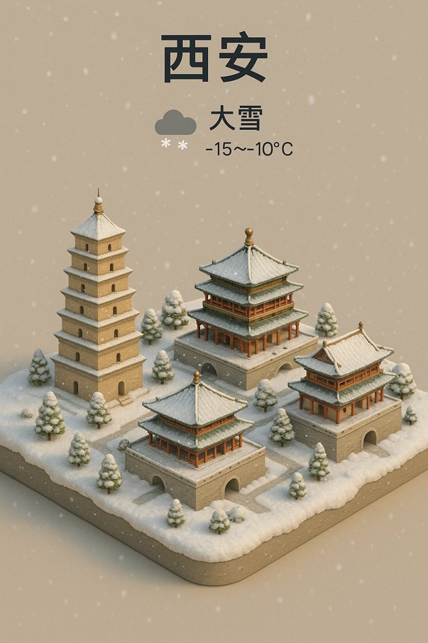 AI image prompt – Signature City Weather Forecast output image