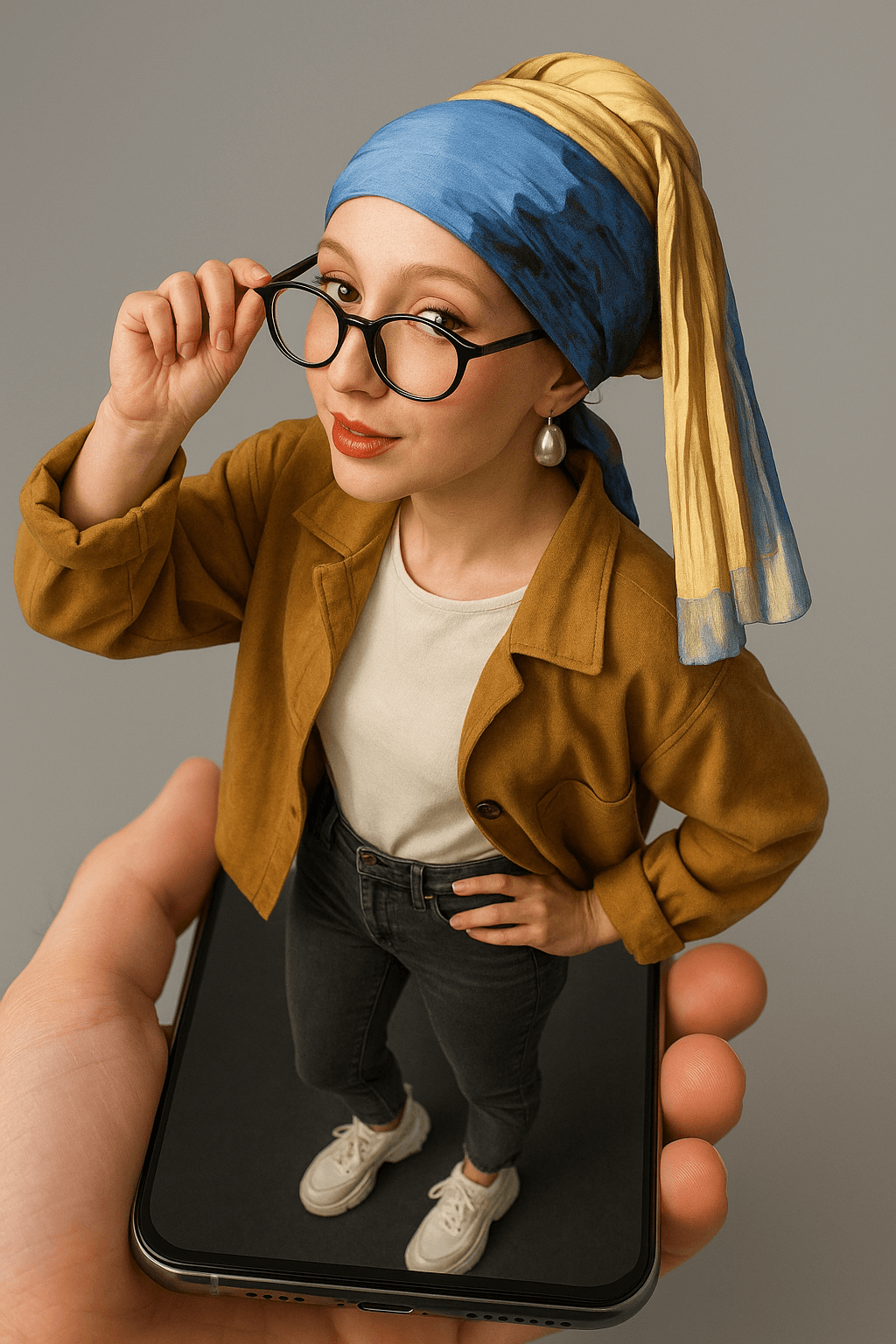 AI image prompt – Perspective 3D Pop-Out Effect output image