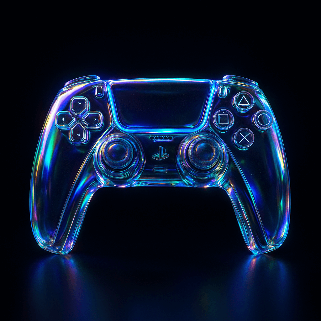AI image prompt – Glass Retexturing output image