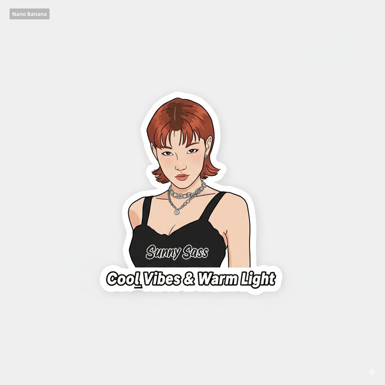 AI image prompt – Custom Character Stickers output image