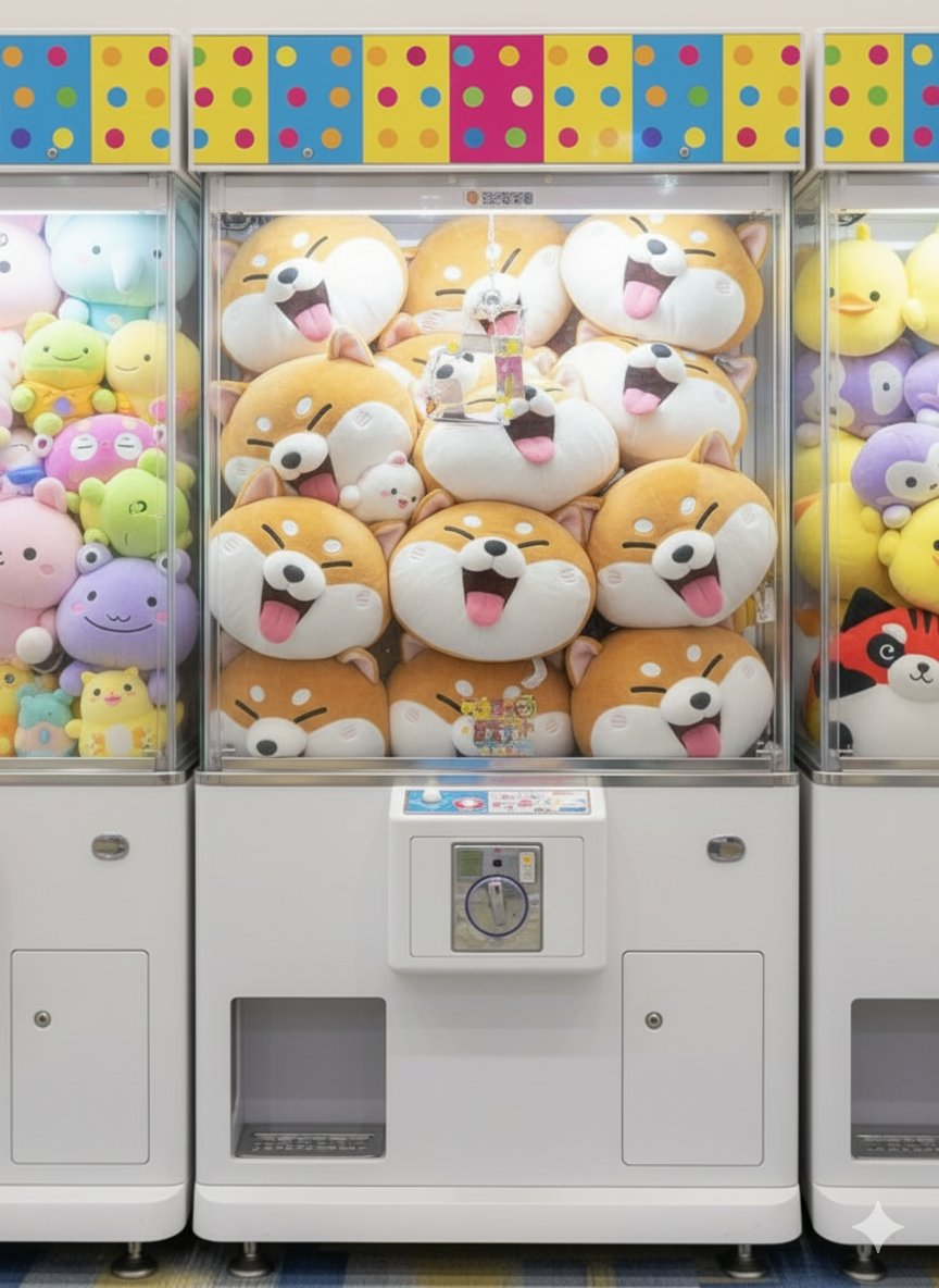 AI image prompt – Custom Claw Machine output image