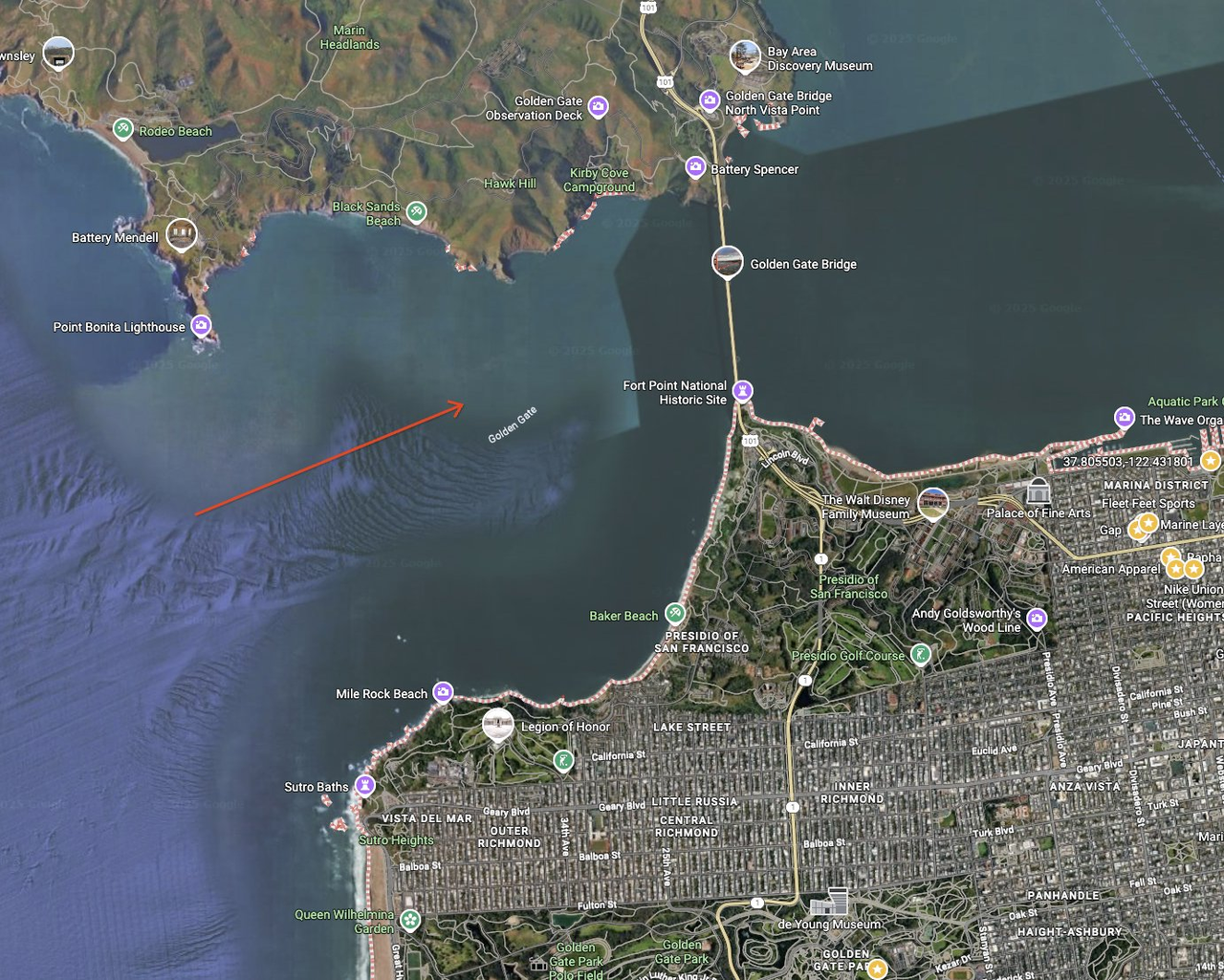 AI image prompt – Generate Ground View from Map Arrow input reference