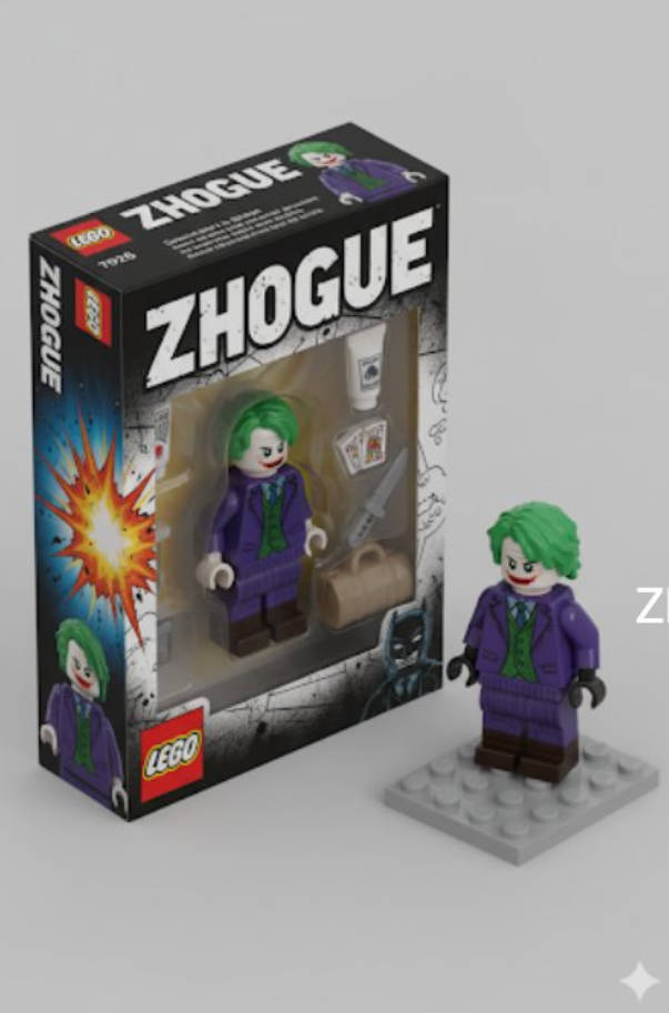 AI image prompt – LEGO Minifigure output image