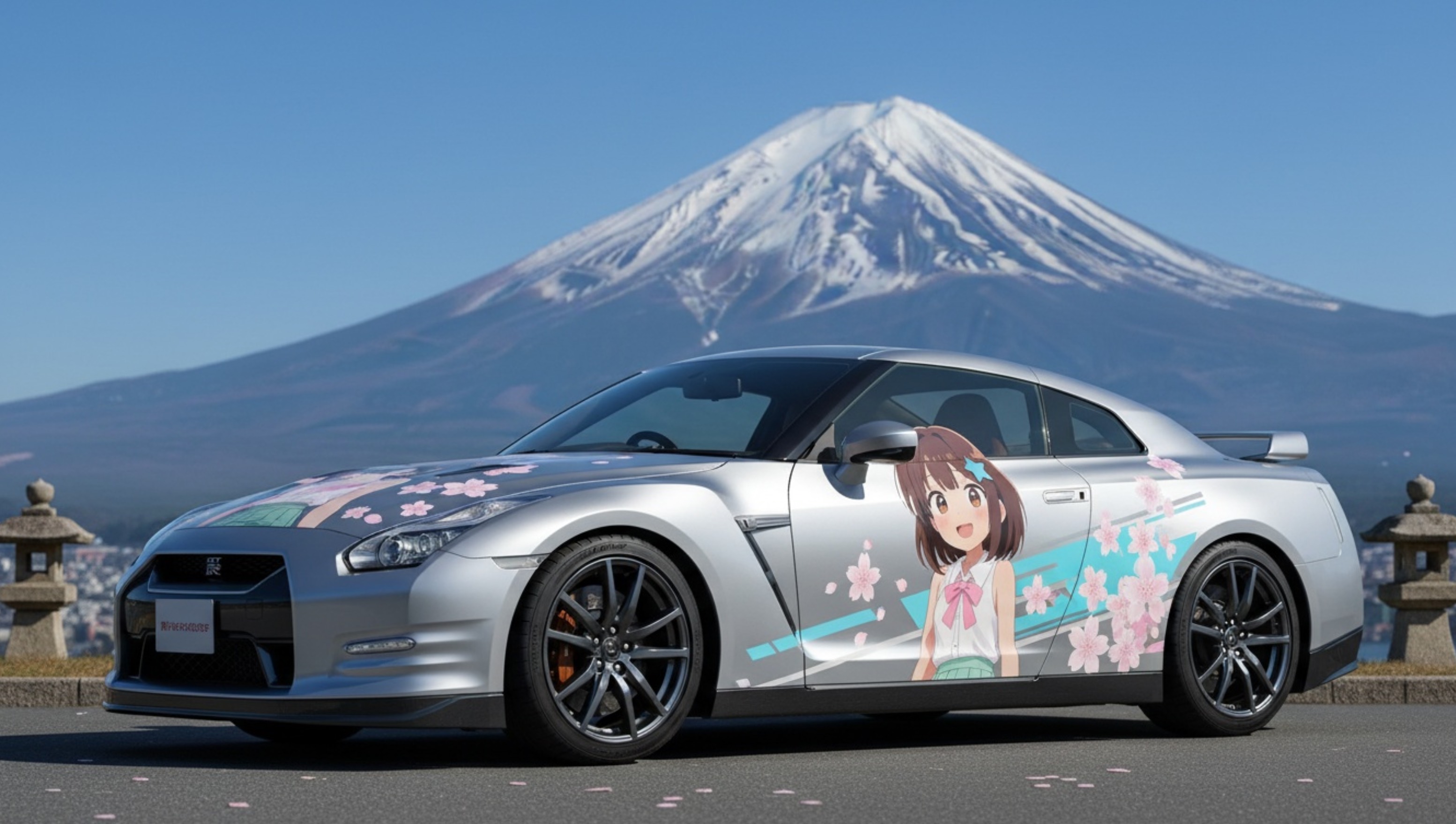 AI image prompt – Create an Itasha Car output image