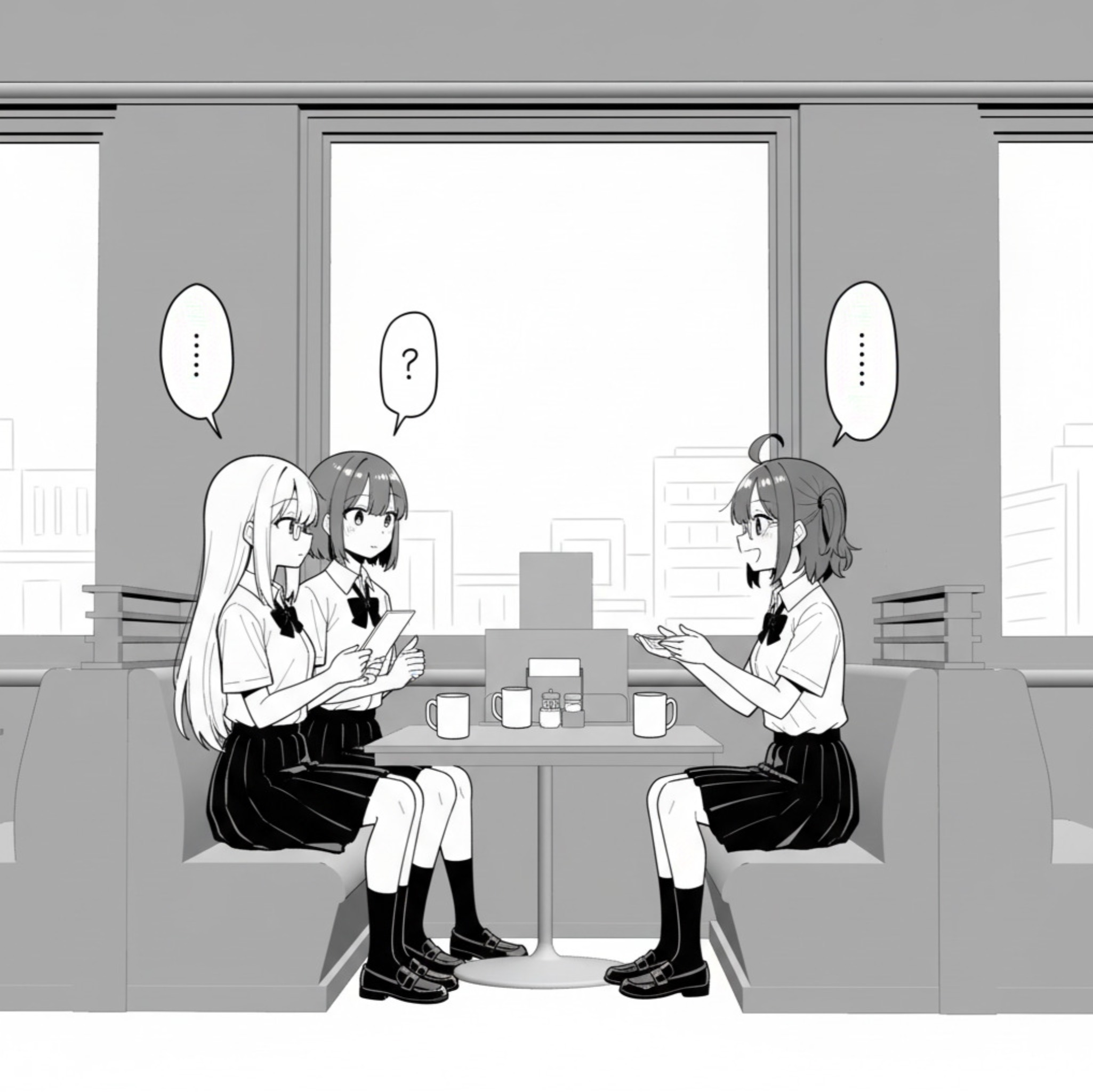 AI image prompt – Manga Composition output image