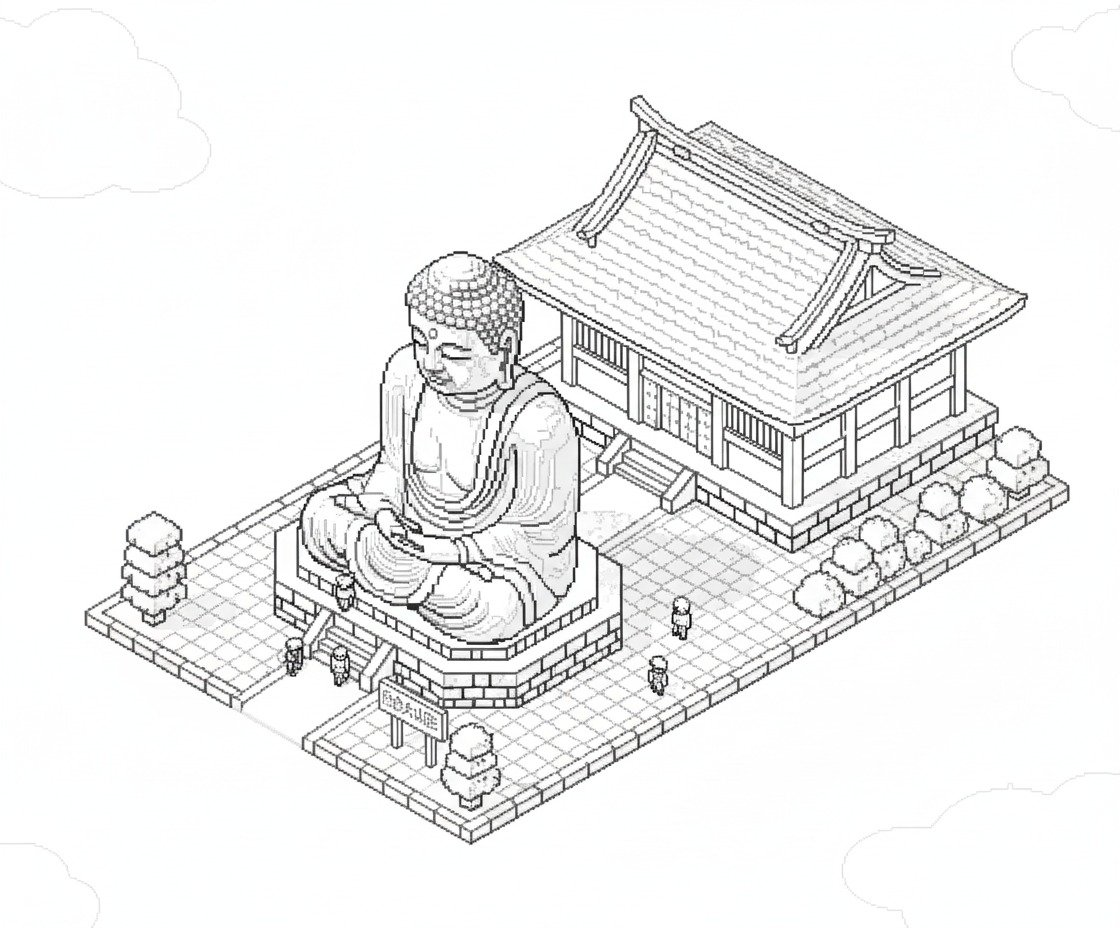 AI image prompt – Isometric Holographic Wireframe input reference