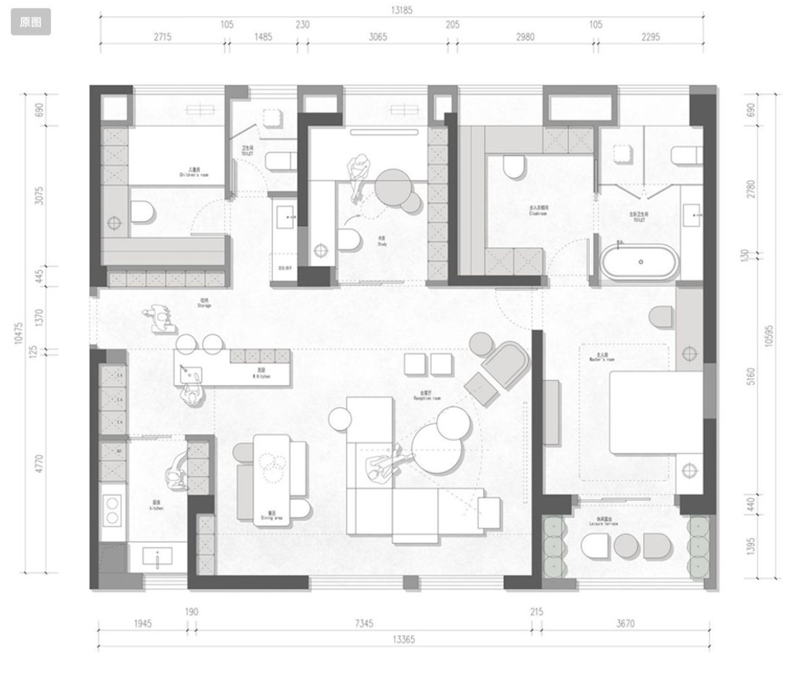 AI image prompt – Floor Plan 3D Render input reference