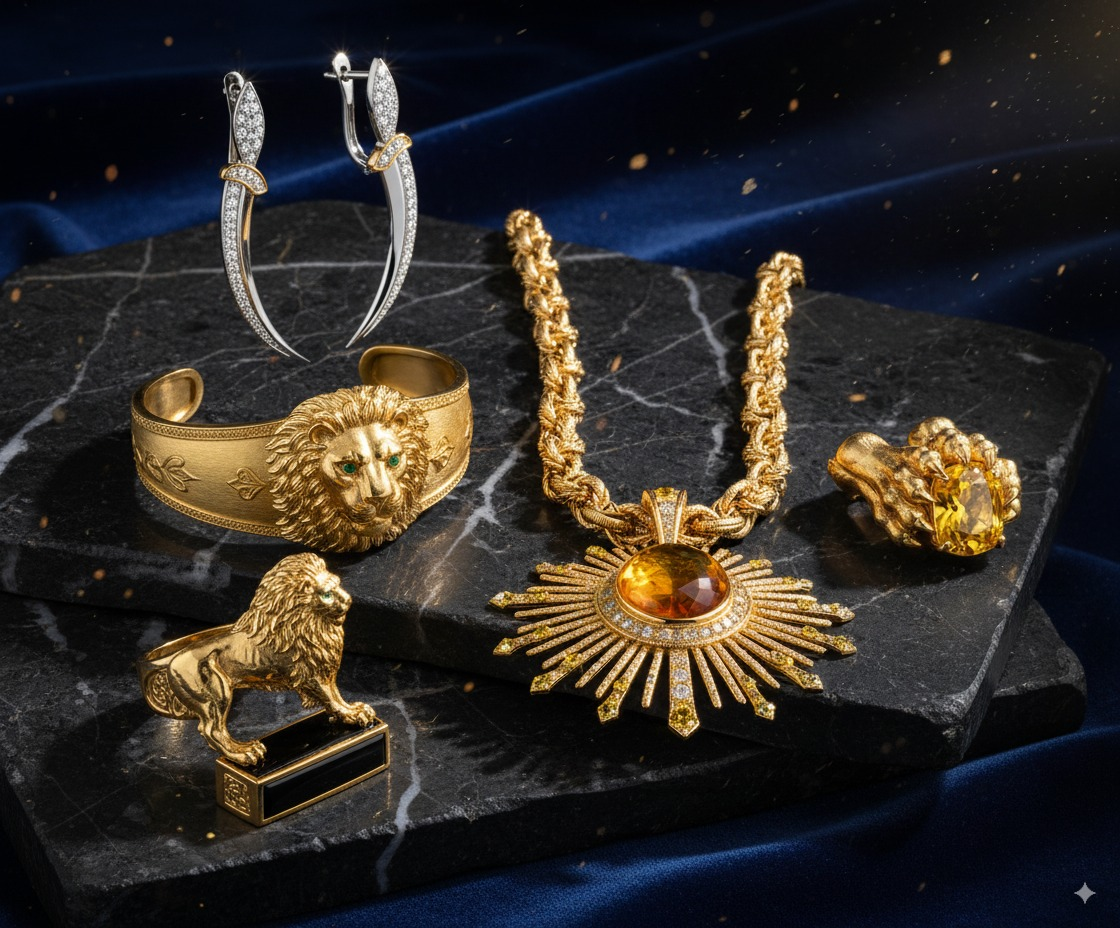AI image prompt – Jewelry Collection Design output image