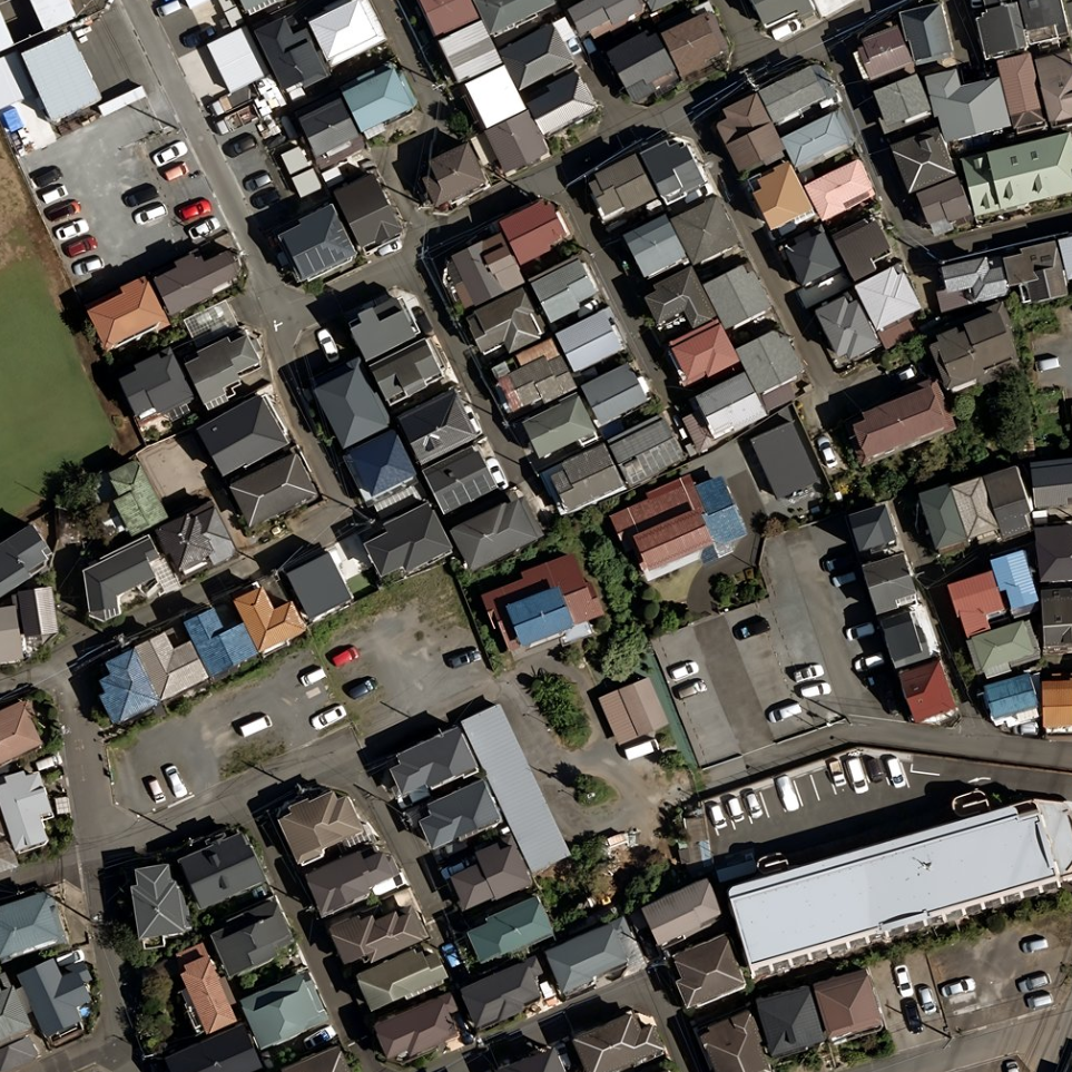 AI image prompt – Building Extraction from Remote Sensing Image input reference