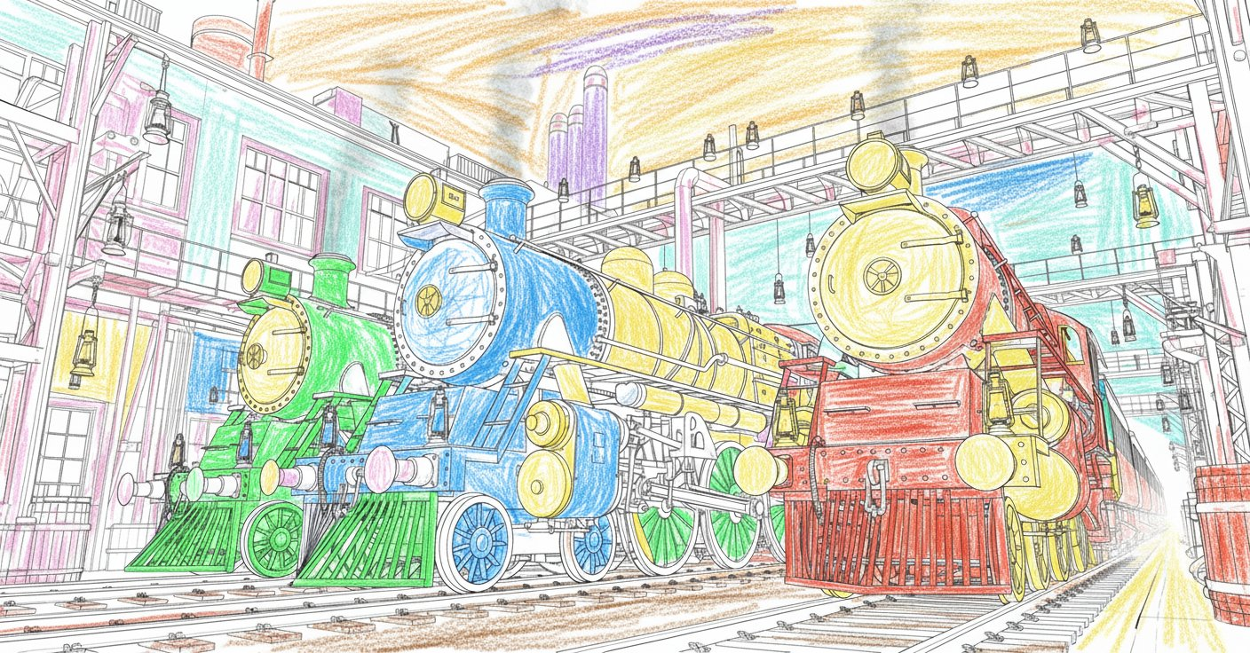 AI image prompt – Line Art to Doodle Drawing output image