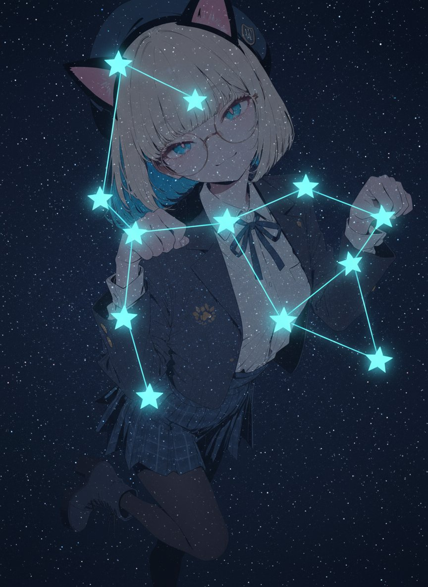 AI image prompt – Create Constellation Image output image